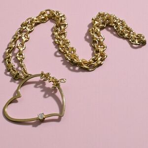 Vintage Juicy Couture Heart Necklace